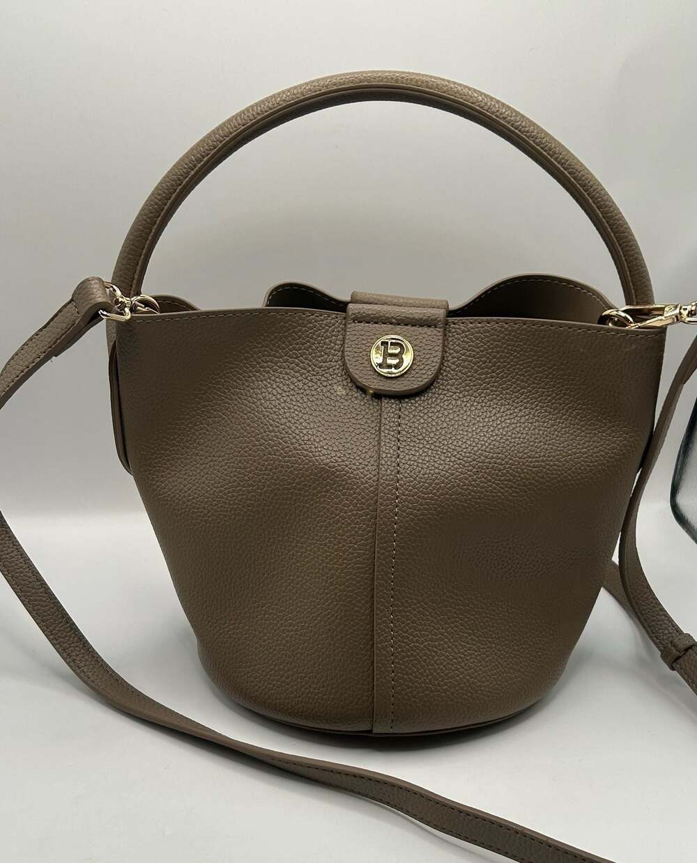BOSTANTEN Women's Leather Designer Handbags Tote Shoulder Bucket Bag